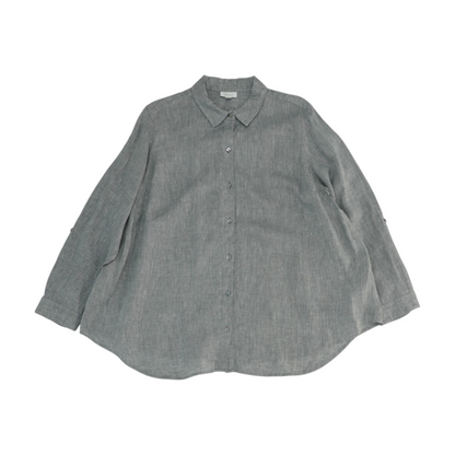 Gray Button Down