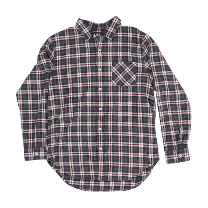 Red Plaid Flannel Button Down