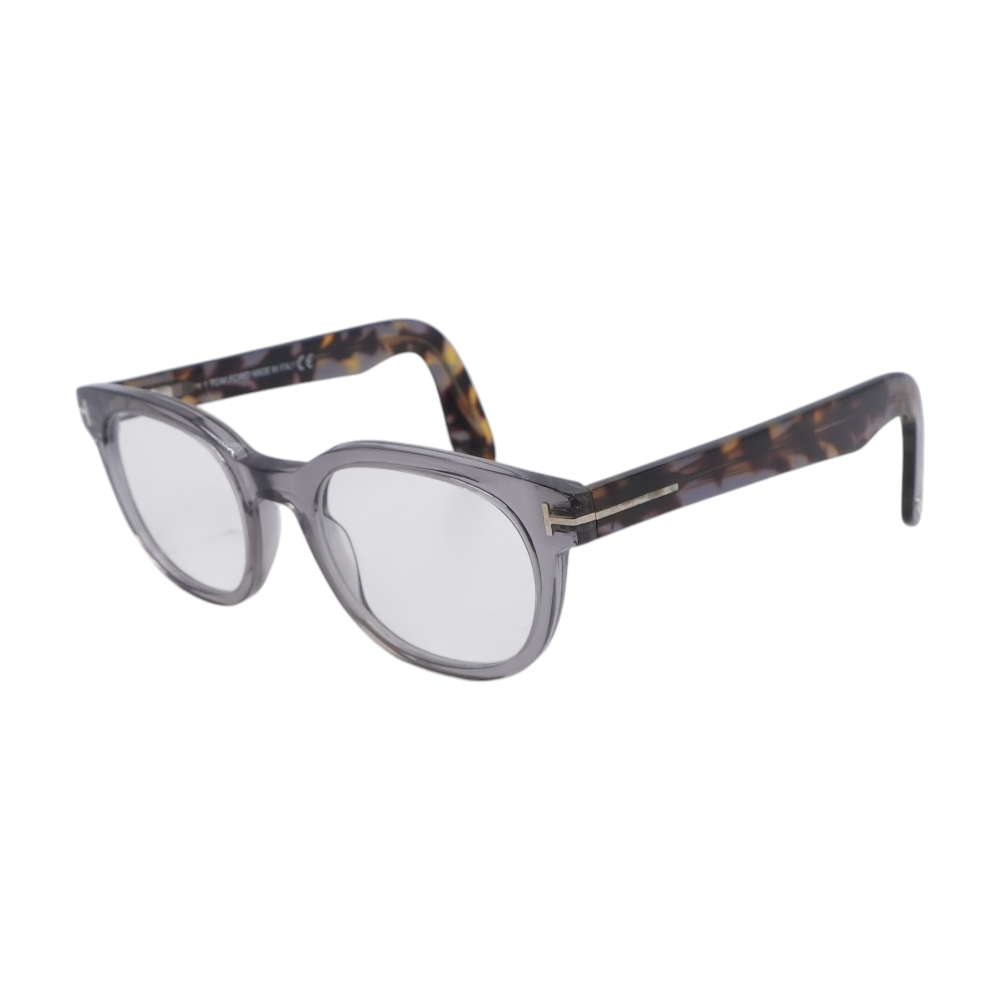 Gray TF 5807-B Round Prescription Eyewear