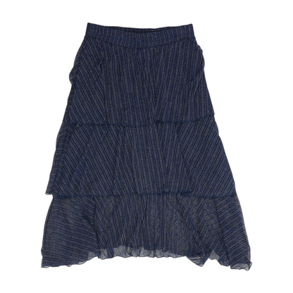 Navy Midi Skirt