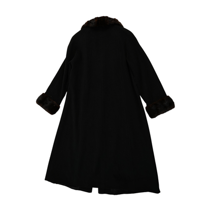 Black Solid Coat