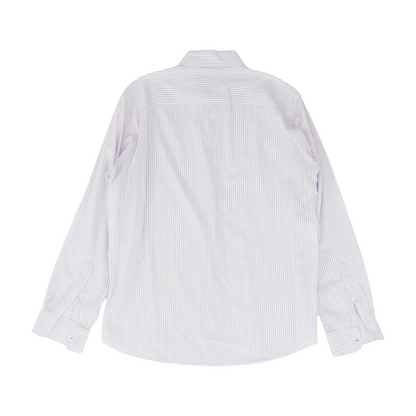 Lavender Striped Long Sleeve Button Down
