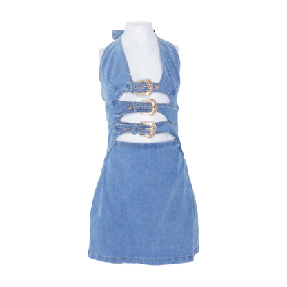 Blue Mini Dress