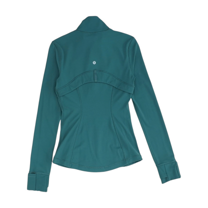 Teal Solid Active Jacket