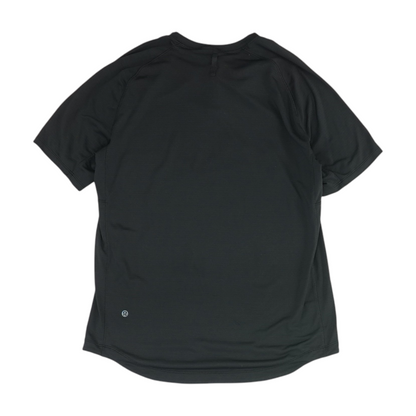 Black Solid Active T-Shirt