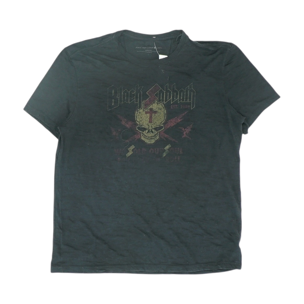 Black Solid T-Shirt