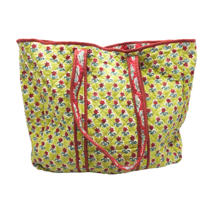 Green Reversible Tote Bag