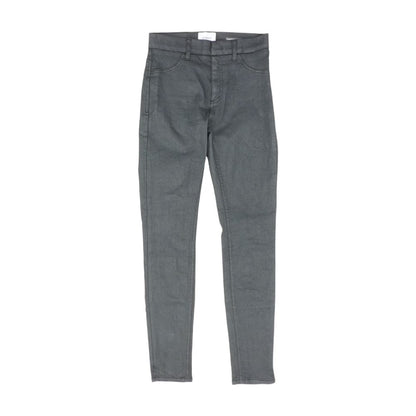 Black Solid Pants