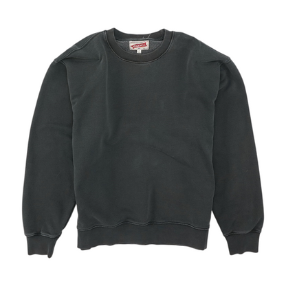 Gray Solid Sweatshirt Pullover