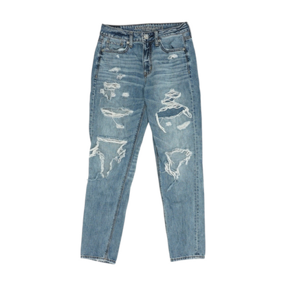 Blue Tapered Jeans