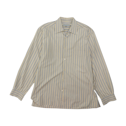 Multi Striped Long Sleeve Button Down
