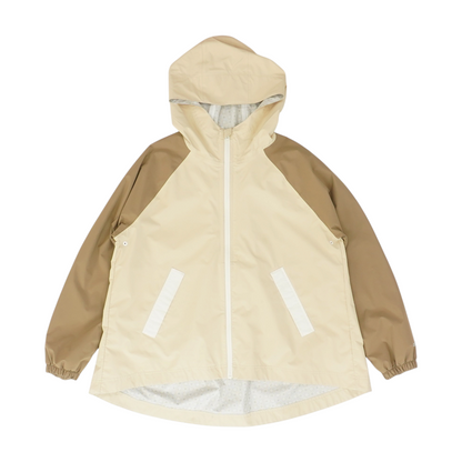 Beige Color Block Active Jacket