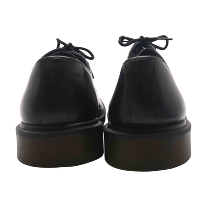 Black Lace-Up Casual Shoes