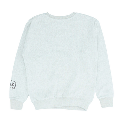 Beige Solid Sweatshirt Pullover