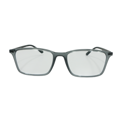 Gray EA 3237 Rectangle Prescription Eyewear