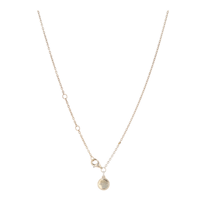 Sterling Silver Quartz Pendant Necklace