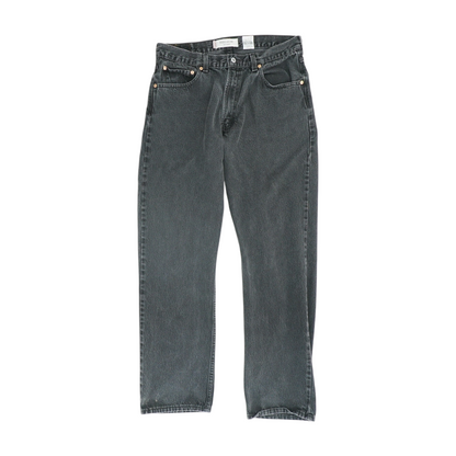 505 Black Regular Jeans