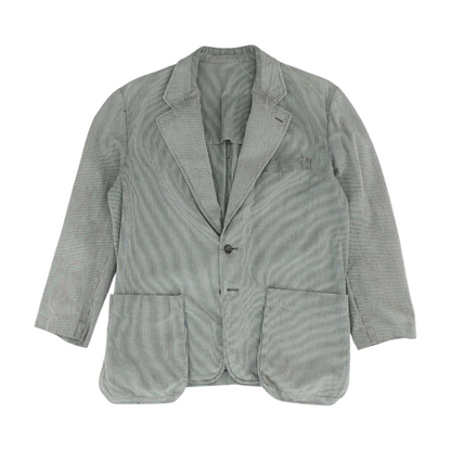 Vintage Gray Houndstooth Blazer