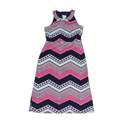Multi Chevron Dress