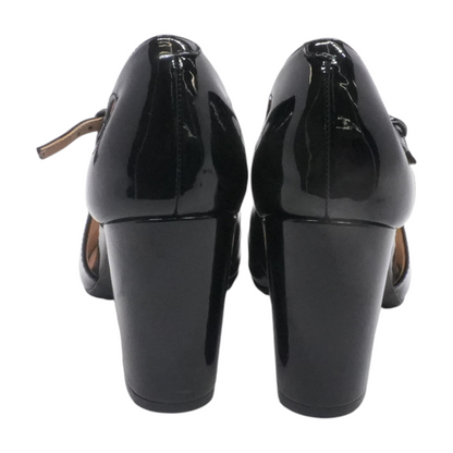 Black Block Heels