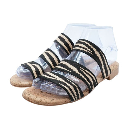 Tan Flat Sandals