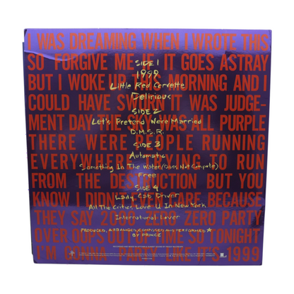 Prince- 1999 Vinyl Record Set
