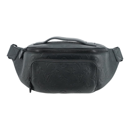 Black Rush Bumbag in Monogram Shadow Calfskin Leather