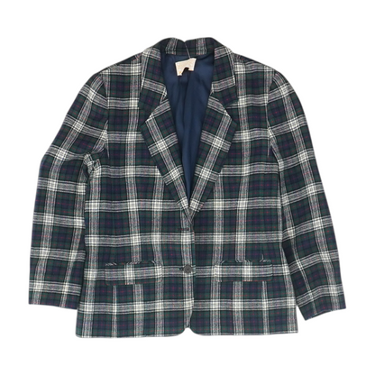 Multi Plaid Blazer