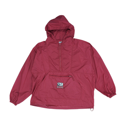 Vintage Red Alabama Solid 1/4 Zip Pullover