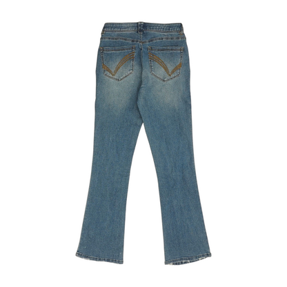 Blue Bootcut Jeans