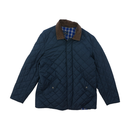 Navy Solid Jacket