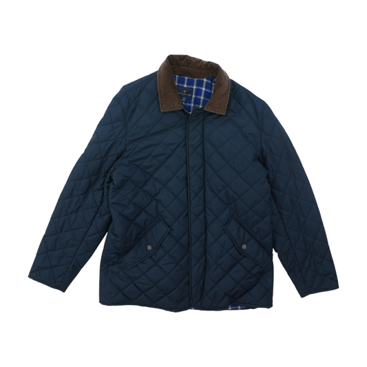 Navy Solid Jacket