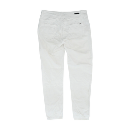 White Tapered Pants