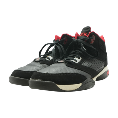 Black High-Top Athletic Shoes