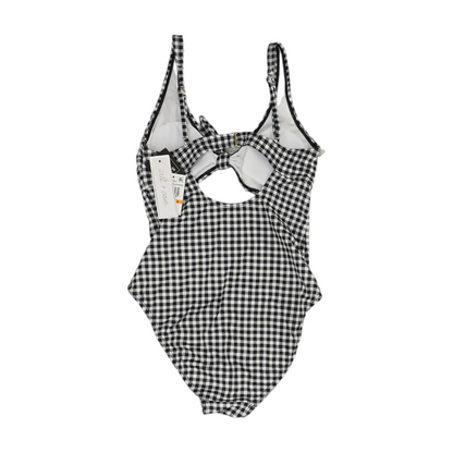 Black Check One-Piece