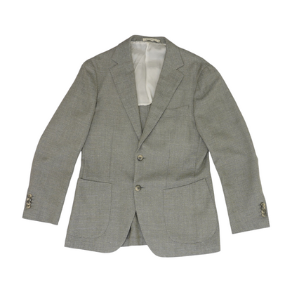 Gray Solid Blazer