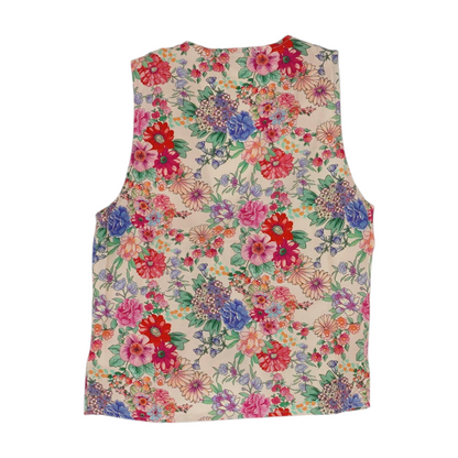 Pink Floral Blouse