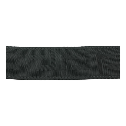Black Greca La Medusa Belt