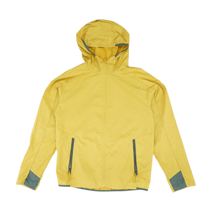 Gold Solid Rain Jacket