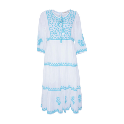 White Midi Dress