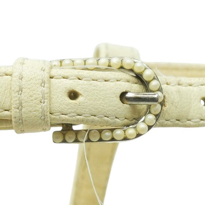 Paris-Rome Faux Pearl Flats