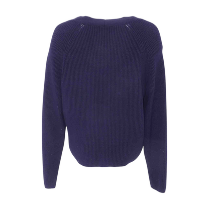 Navy Cardigan Sweater