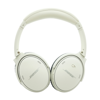 White Smoke QuietComfort 45 Noise Cancelling Headphones With Black Earpads