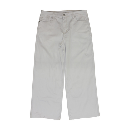 White Wide Leg Jeans