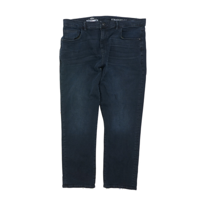 Navy Straight Jeans