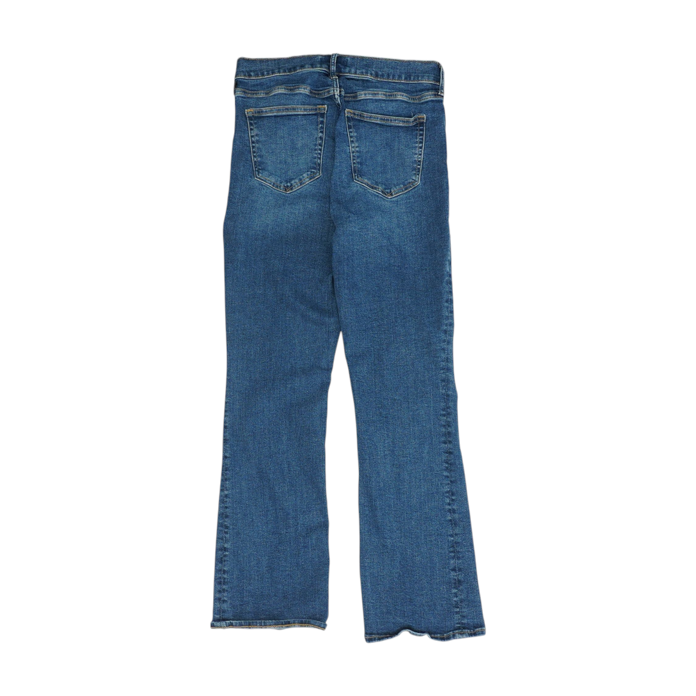 Blue Short Bootcut Jeans