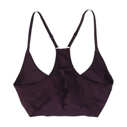 Maroon Sports Bra