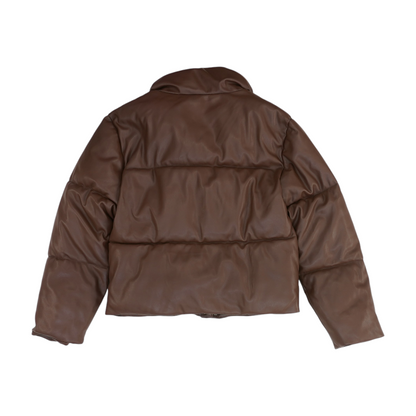 Brown Solid Jacket