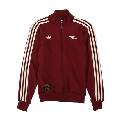 Burgundy Arsenal FC Solid Active Jacket