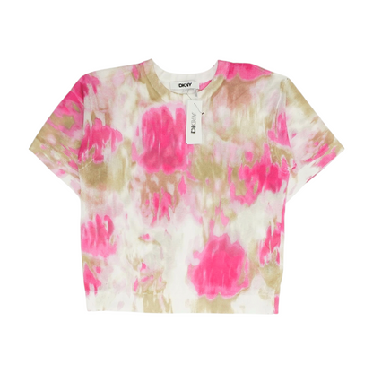 Pink Graphic Blouse
